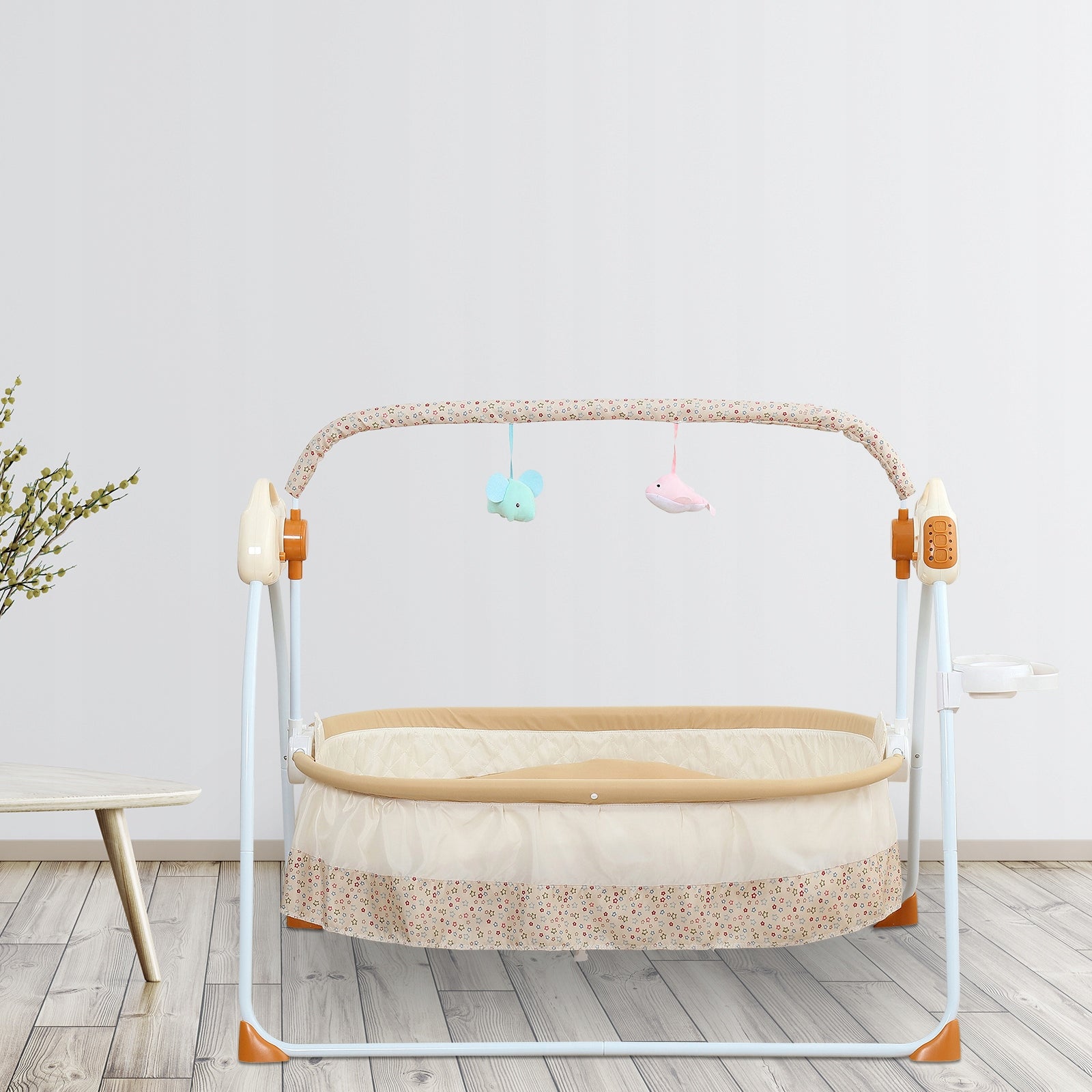 Khaki Baby Cradle Color white