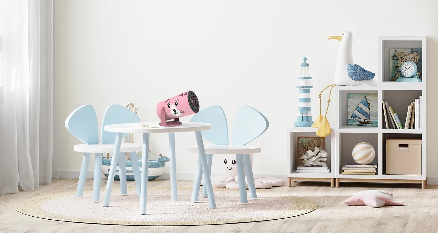 Kiano Kid Projector - Pink Kitten 1280 x 720 HD, 32-130 inches Manufacturer code KIAPK1001