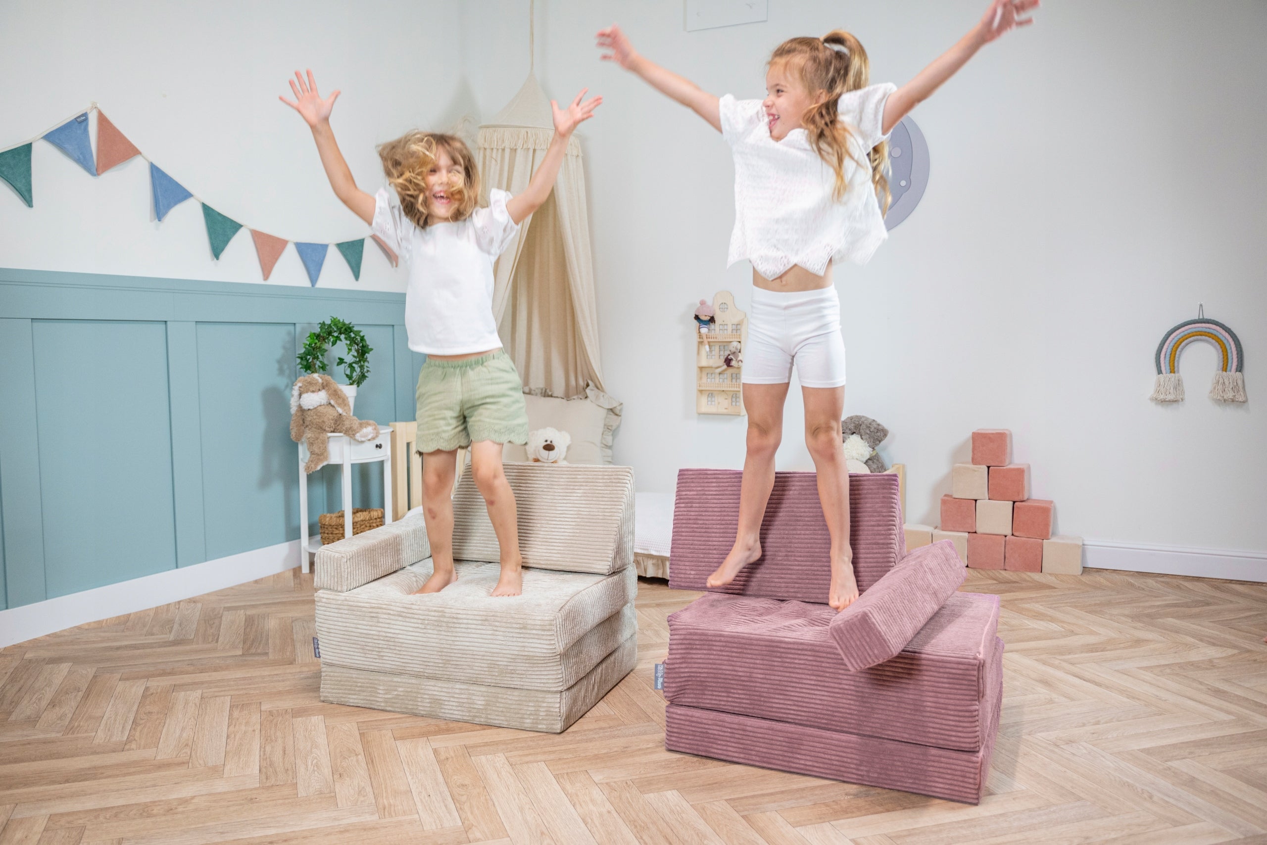 KiddyMoon Armchair Foam Folding Mattress with Cushion KFMP-700 purple Brand KiddyMoon