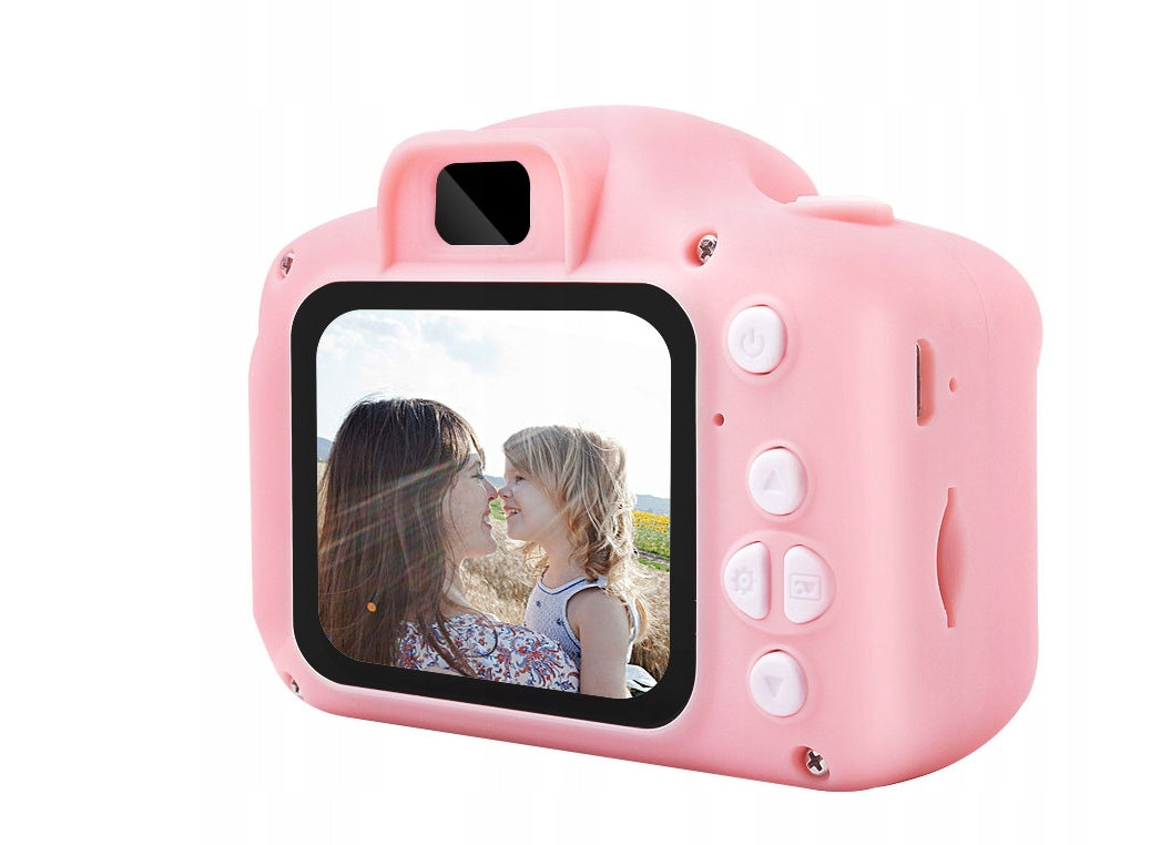 Kids Digital Camera Mini Camera Pink Photos Video Manufacturer code E151