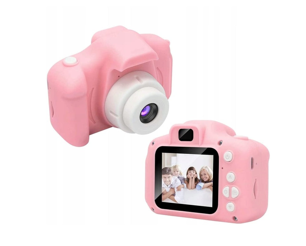 Kids Digital Camera Mini Camera Pink Photos Video