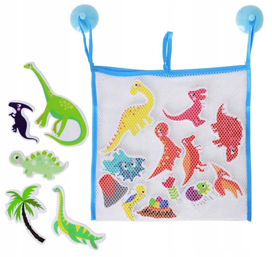 Kids Foam Stickers Dinosaurs BuddyBarney Bath Toy Color multicolor