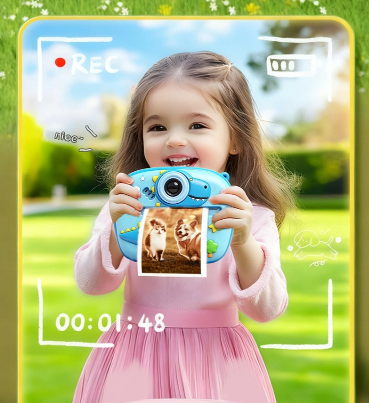 Kids Instant Camera Color Photos 64GB+ Game Packaging status original