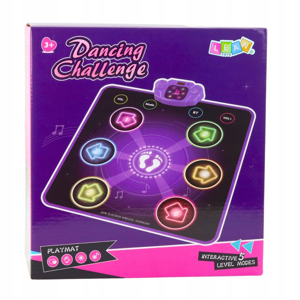 Kids Interactive Dance Mat Bluetooth 5 Modes 3 Languages Lean Brand LEAN Toys