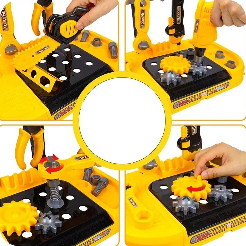 Kids Workshop DIY Kit Tools Toy Large Table Manufacturer code 805043