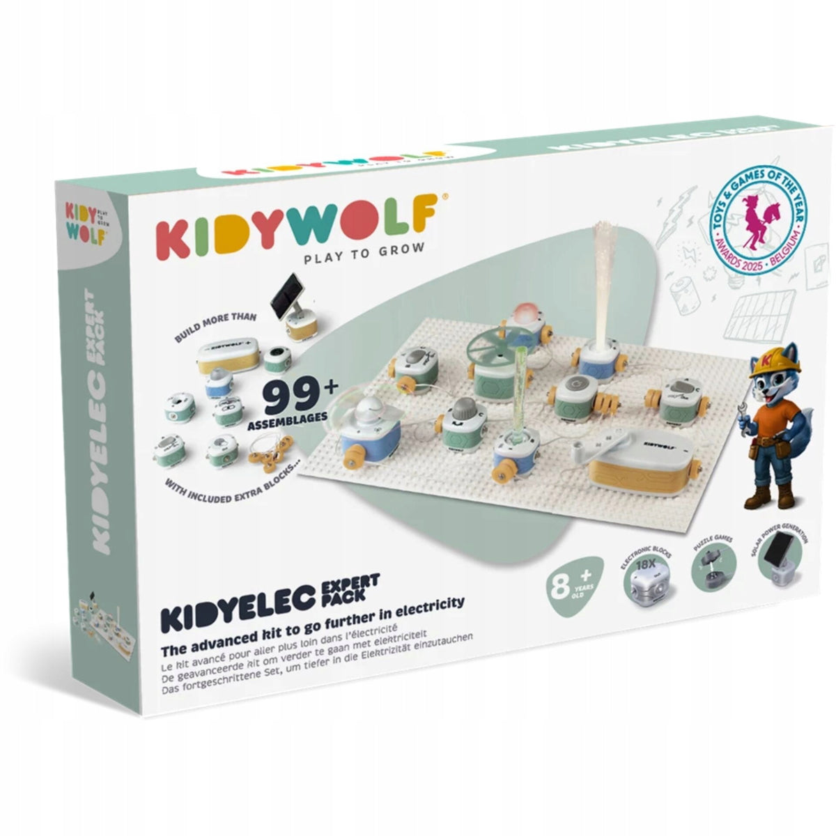 Kidywolf 18-Piece Electricity Experiment Kit