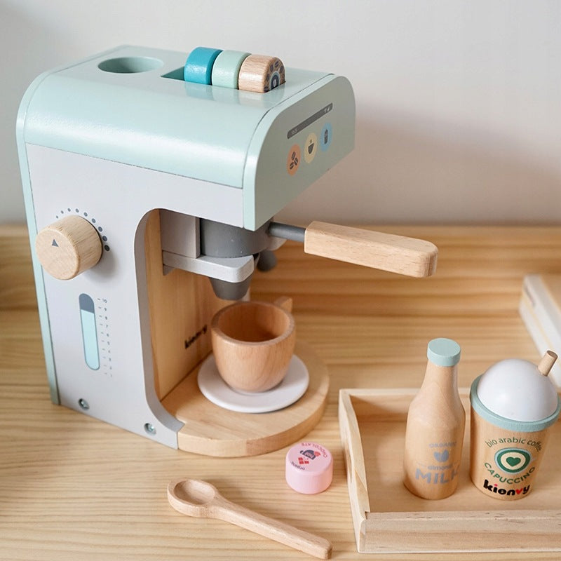 Kienvy Wooden Coffee Maker Packaging status original