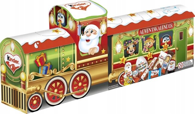 Kinder Mix Adventní kalendář vláček, 226 g