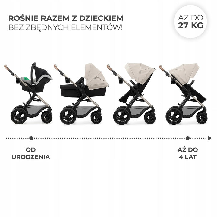 Kinderkraft 3-in-1 multifunction trolley MOOV 2 AIR Brand Kinderkraft