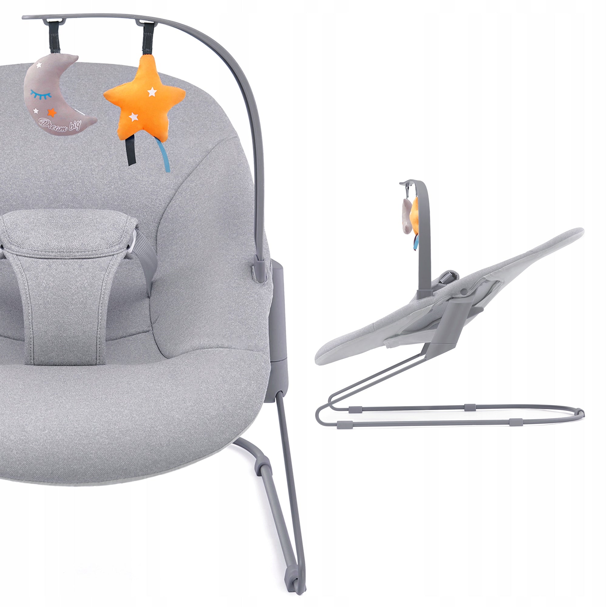 Kinderkraft Baby rocker lounger lightweight ergonomic CALMEE Packaging status original