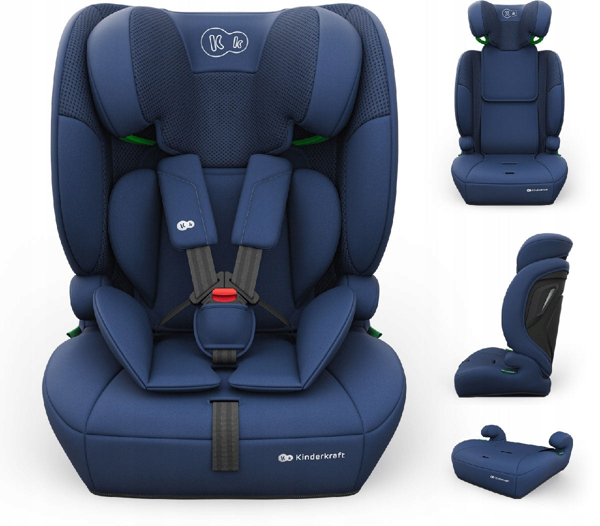 Kinderkraft Comfort Up 2 Plus - car seat 3in1 76-150 cm, 9-36 kg