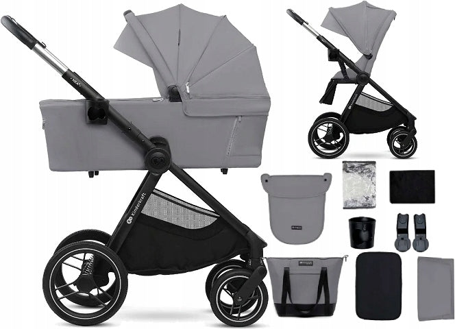 Kinderkraft Multifunctional stroller with accessories NEA 2 grey Brand Kinderkraft