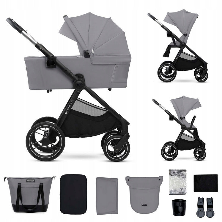 Kinderkraft Multifunctional stroller with accessories NEA 2 grey