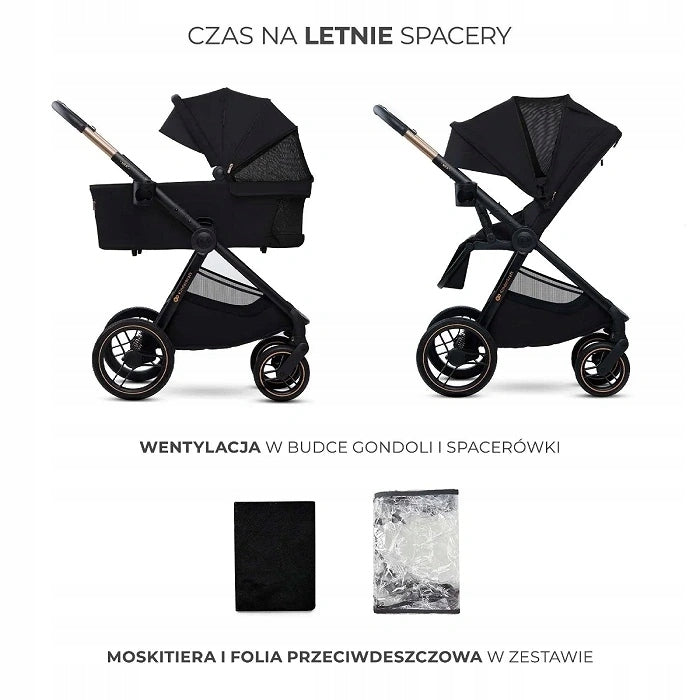 Kinderkraft NEA 2 Midnight Black stroller 2in1 up to 22 kg Manufacturer code 5902533926008