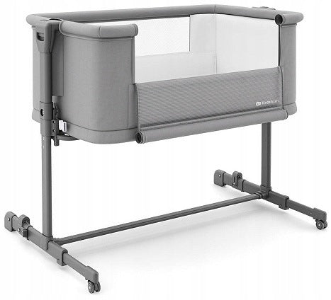 Kinderkraft Nestee Grow 2 - baby cot 3in1 | Dark Grey Color gray