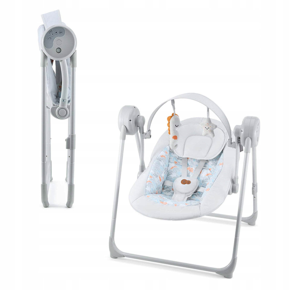 Kinderkraft SWINGEE lehátko - hojdačka elektrické - Grey Manufacturer code KBSWIN00GRY0000