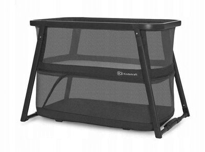 Kinderkraft Sofi Plus Travel Cot with Playpen Function Grey