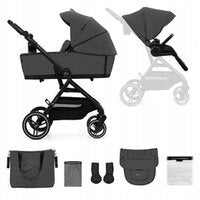 Kinderkraft Yoxi Trolley Deep-Walk 2in1 Moonlight Grey