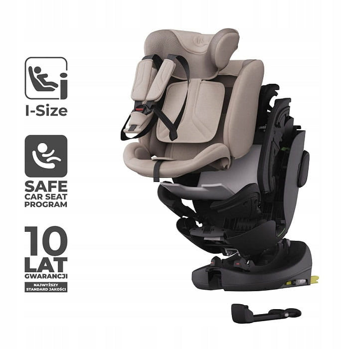 Kinderkraft i-Fix Endura Safe Car Seat 61-150 cm ~9-36 kg Beige Packaging status original