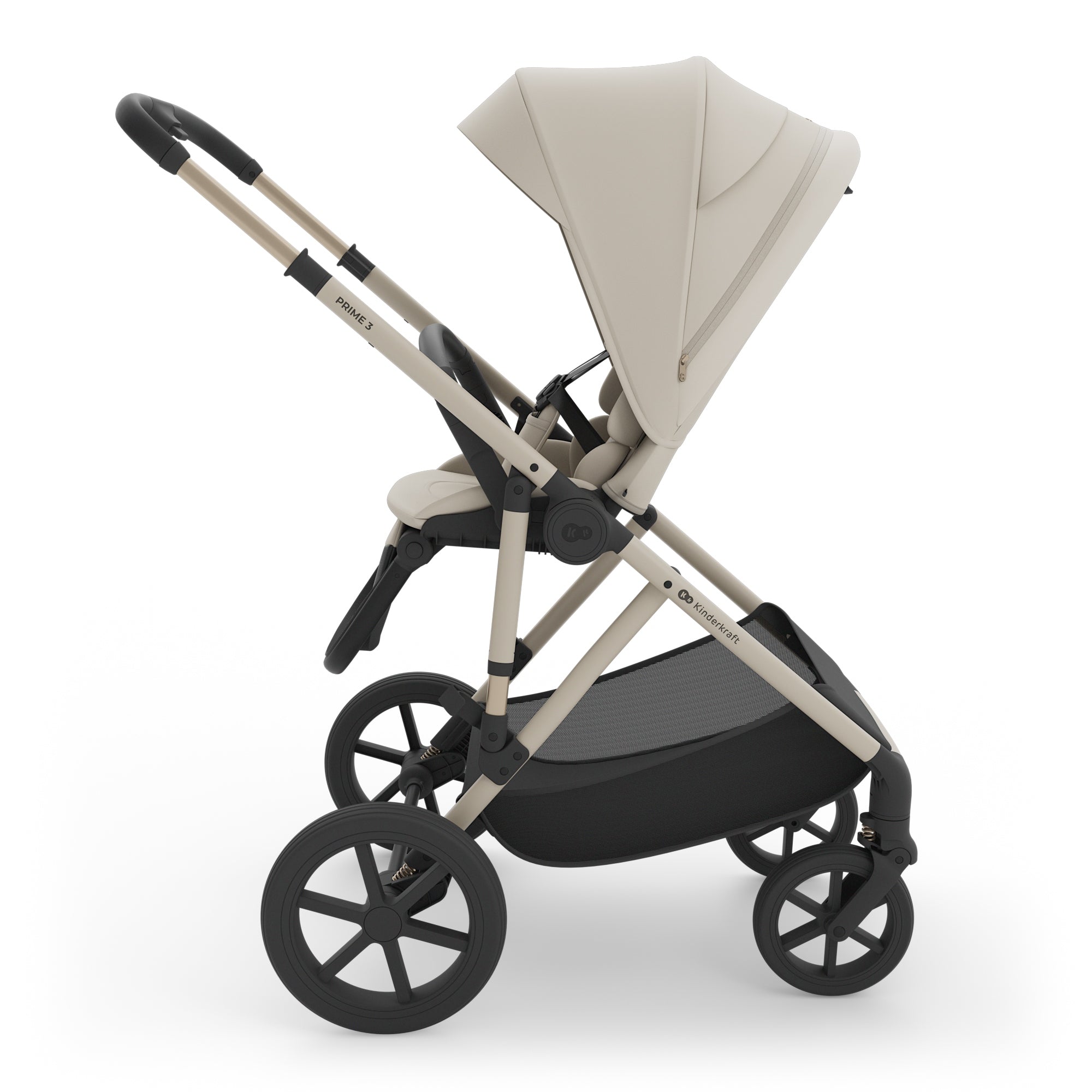 Kinderkraft stroller PRIME 3 2w1 2025 SAND DUNE Brand Kinderkraft