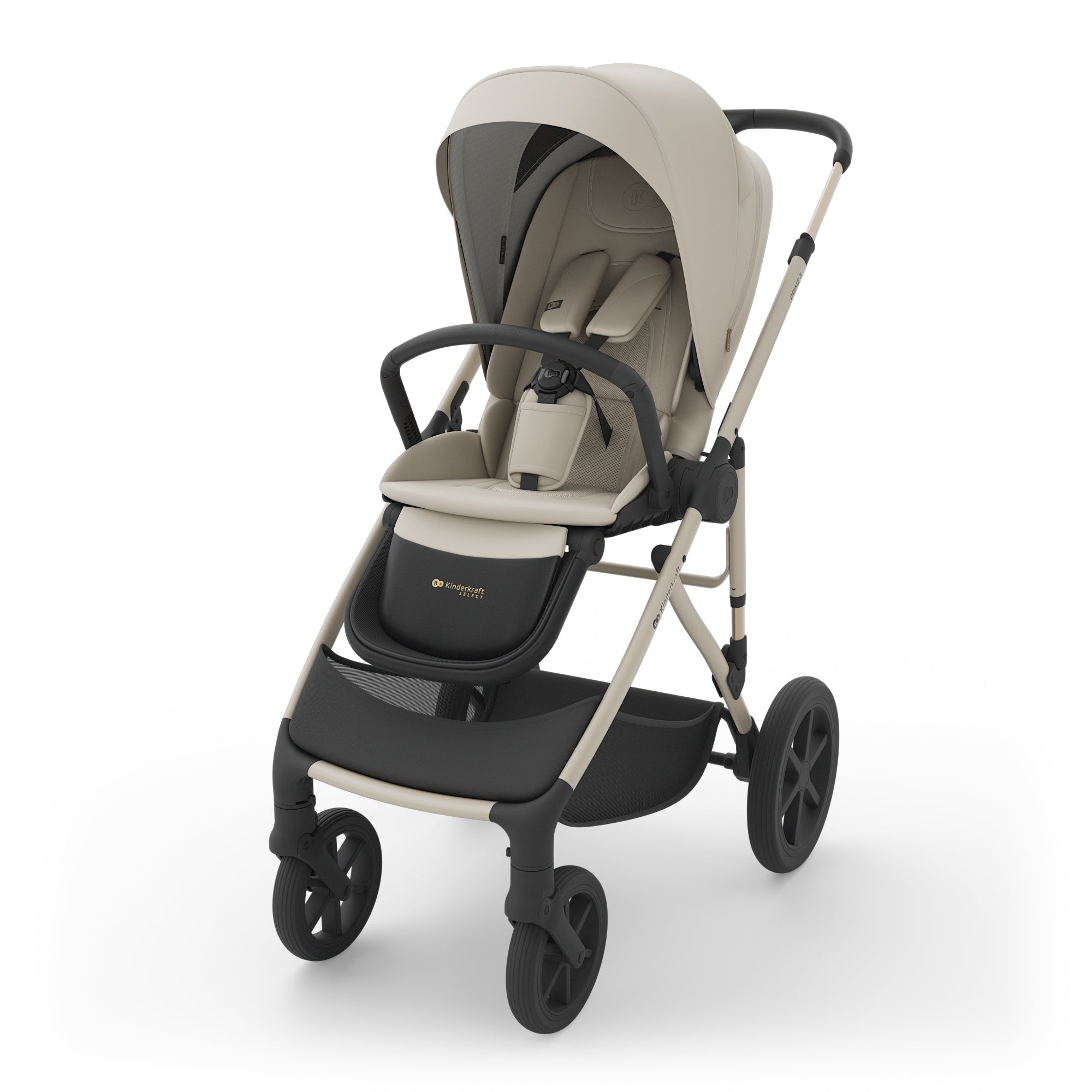 Kinderkraft stroller PRIME 3 2w1 2025 SAND DUNE Manufacturer code KSPRIM03BEG2000