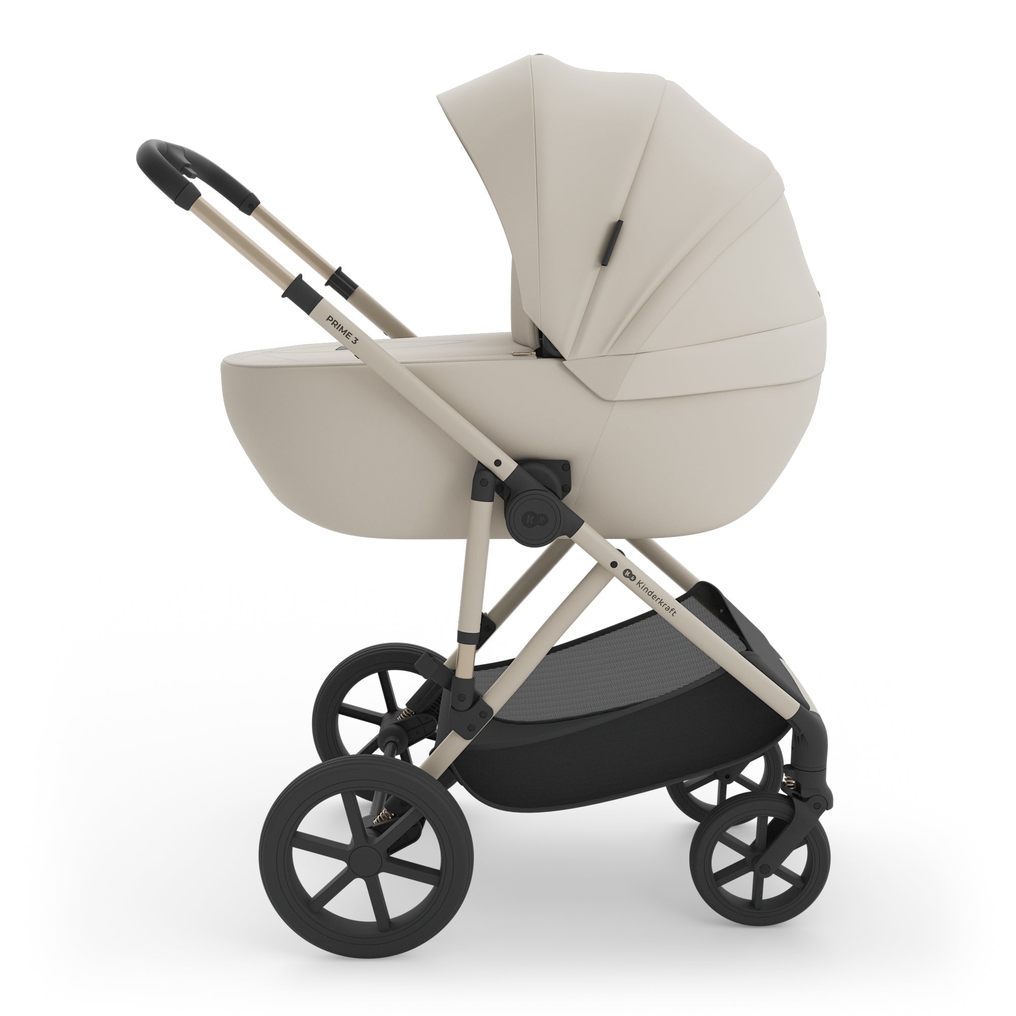 Kinderkraft stroller PRIME 3 2w1 2025 SAND DUNE