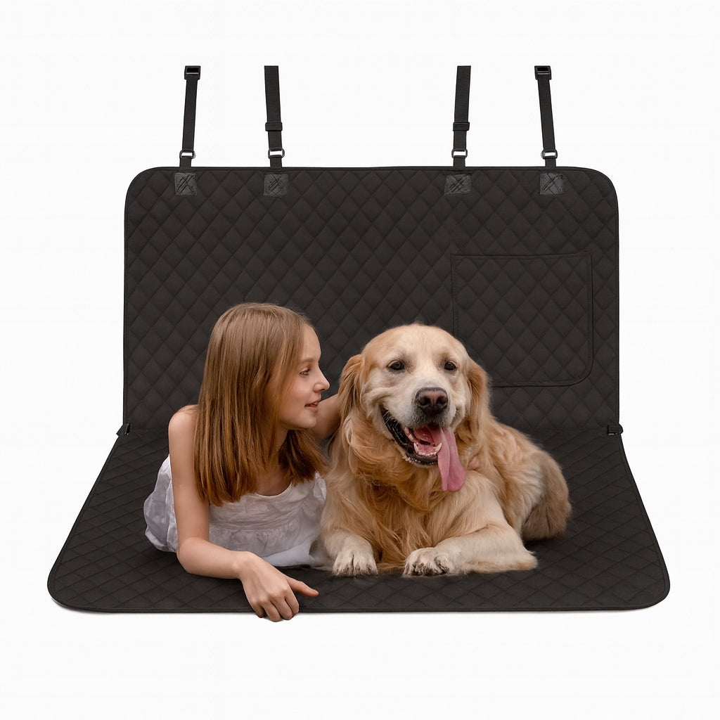 KingCamp Dog Car Seat Cover with Hard Bottom