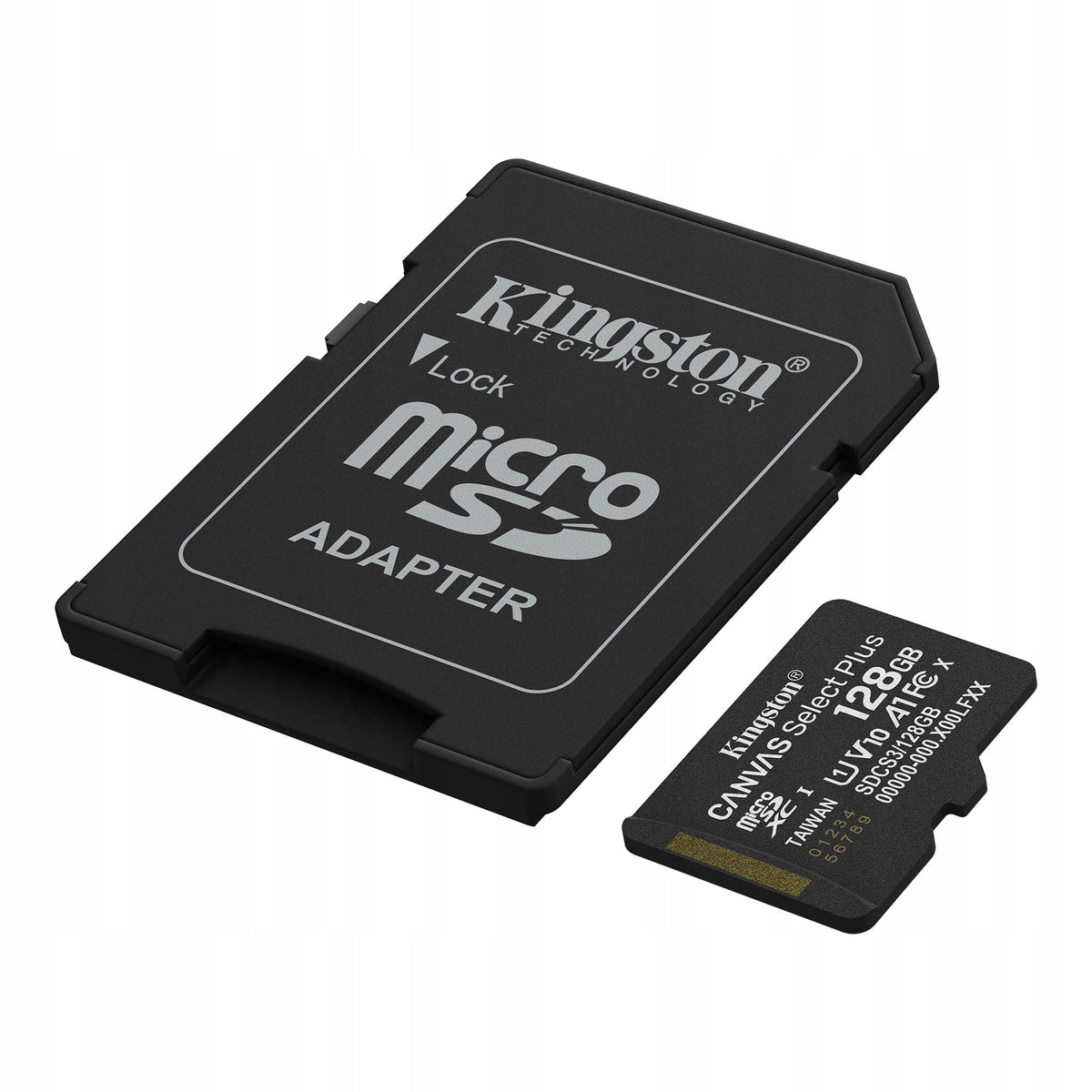 Kingston SDCS3/128GB Memory Card Canvas Plus 128GB microSDXC 150MB/s Manufacturer code SDCS3/128GB
