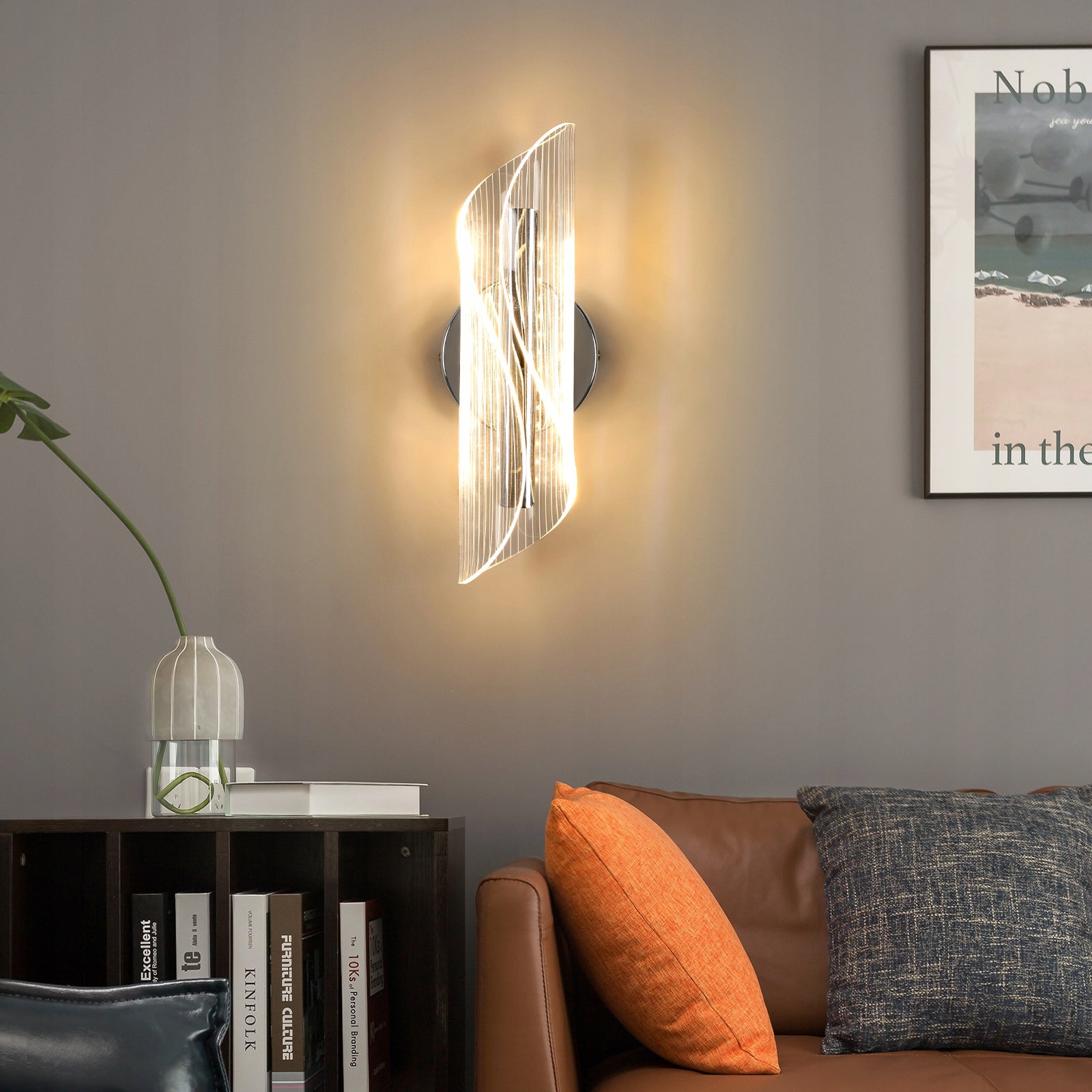 Kinkiet Ścienny Led Lampa Ścienna Chrom Wewnetrzny Nowoczesny Sypialni 16w Manufacturer code CML-30918909-2