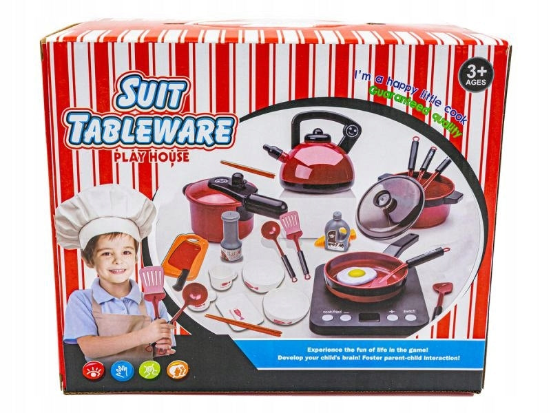 Kitchen Cooking Set, Kettle, Pan, A