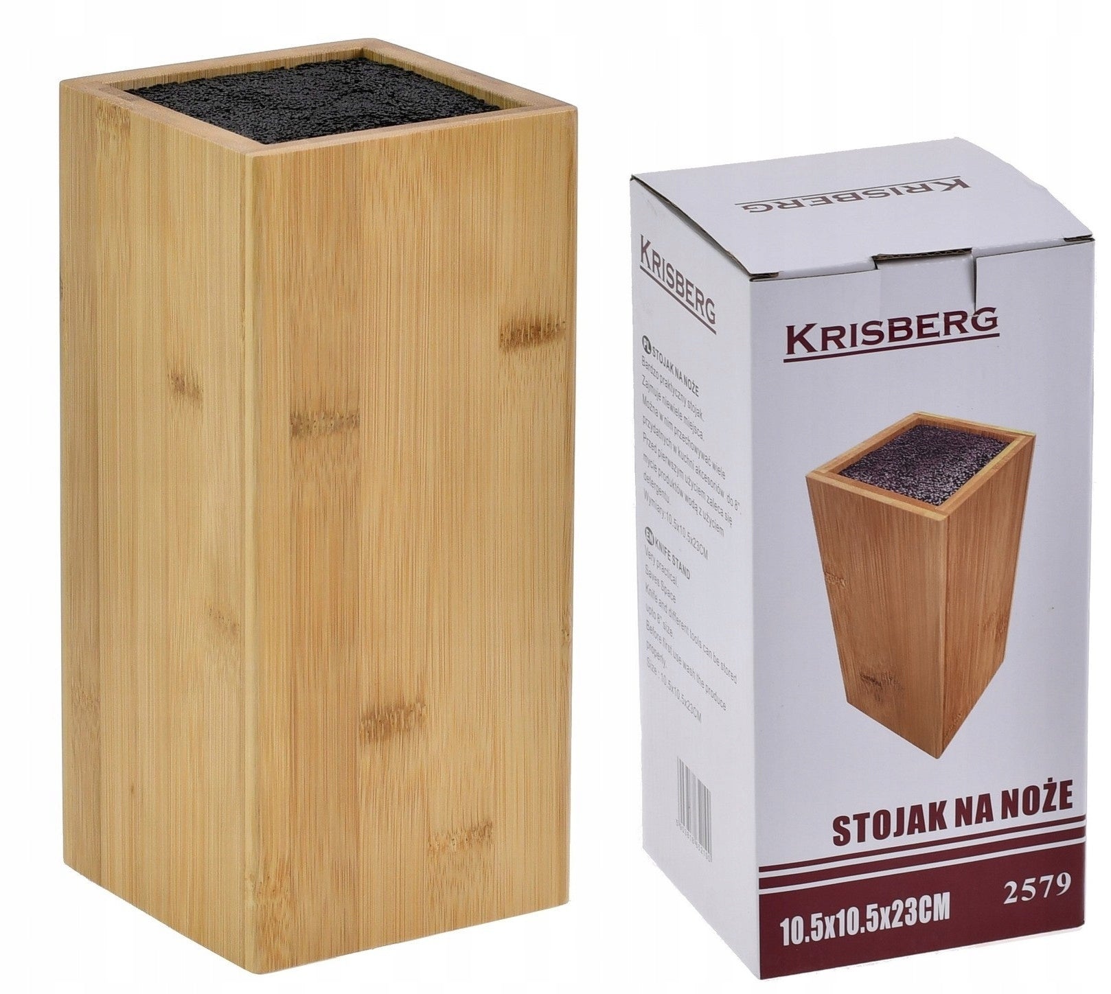 Kitchen KNIFE STAND BLOCK Wooden BAMBOO FOR KNIVES UNIVERSAL