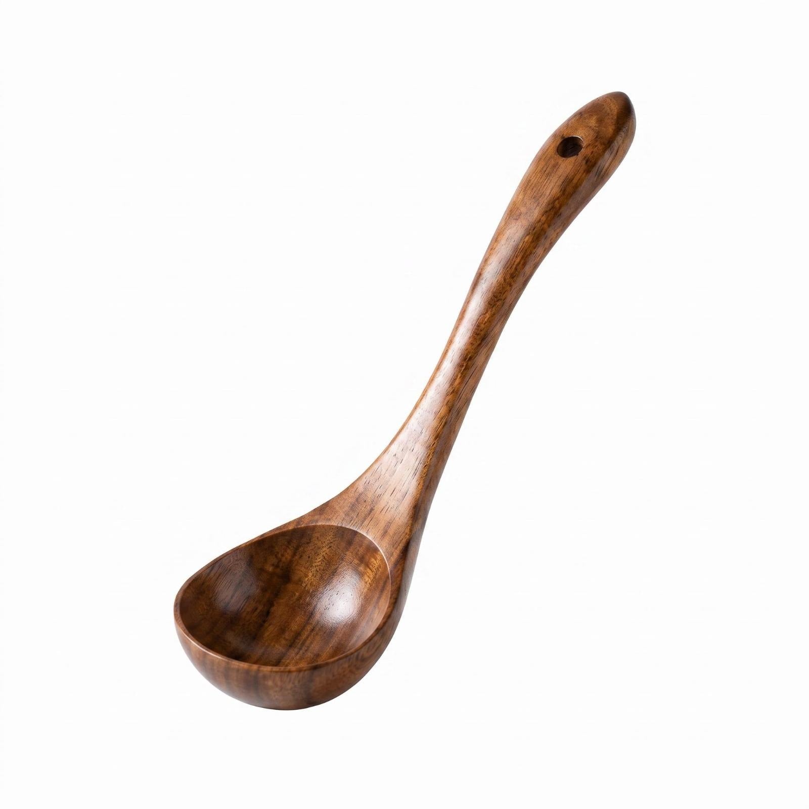 Kitchen Utensil Set Teak Wooden Spatula Modern Kitchen Small Soup Spoon