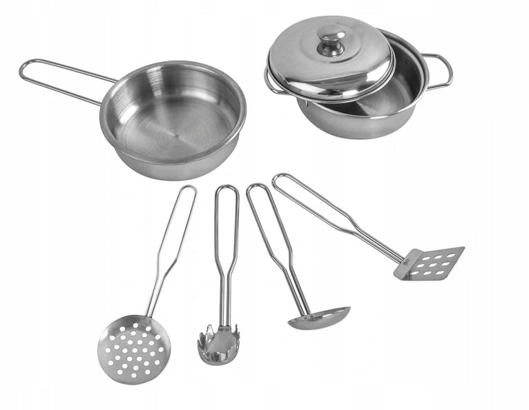 Kitchen Wooden for Children Large Stove + Pots Accessories LED Light Manufacturer code Nela XXL