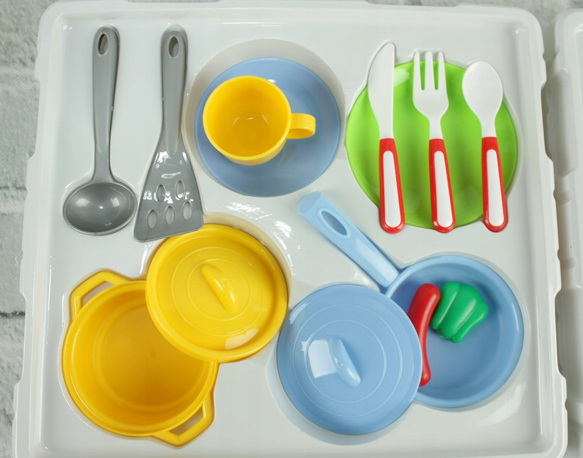 Kitchen set for children kitchen utensils products 27 el. Kitchen Set Kid's age 3+ years