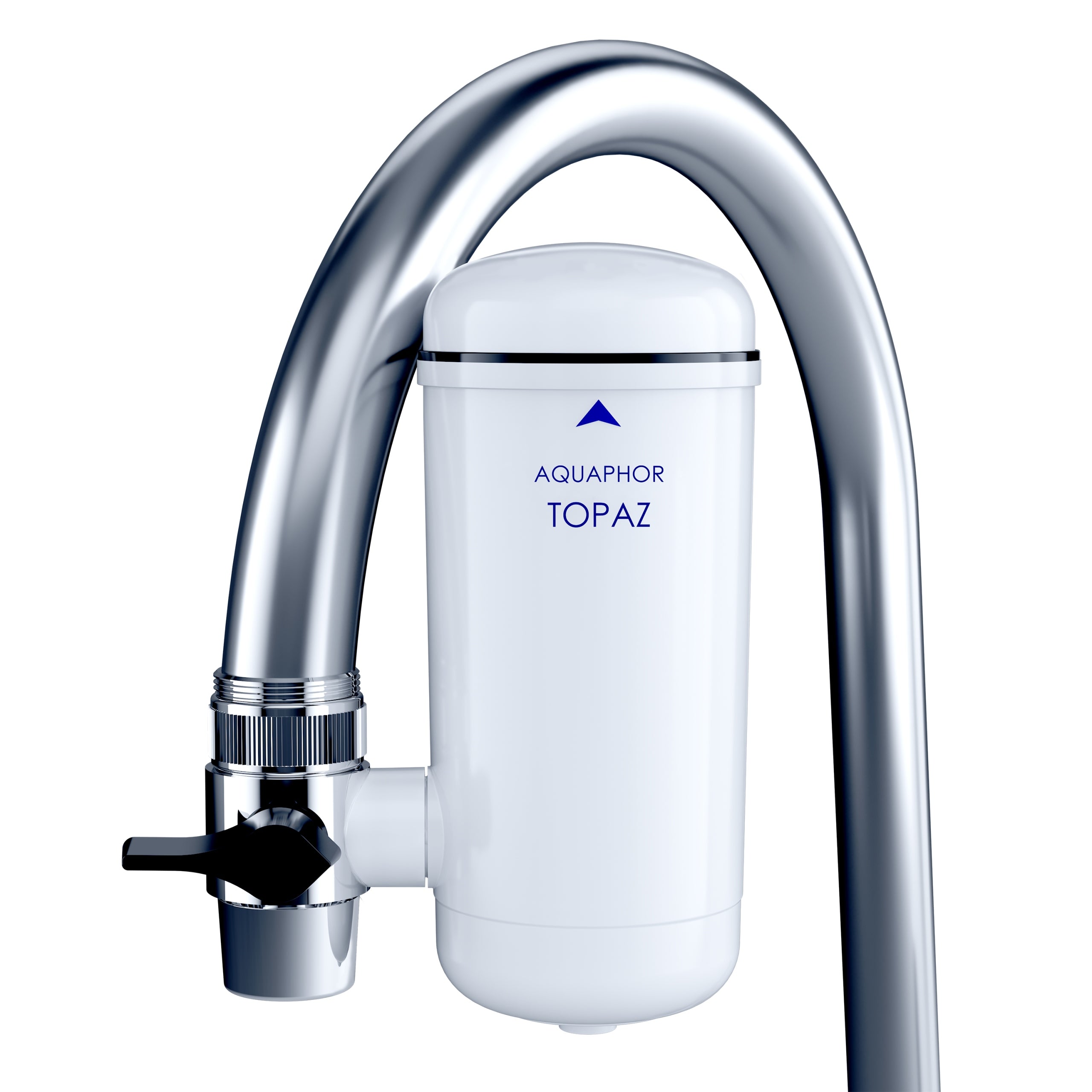 Kitchen water purifying tap filter AQUAPHOR TOPAZ 750 l Manufacturer code 4600987001104