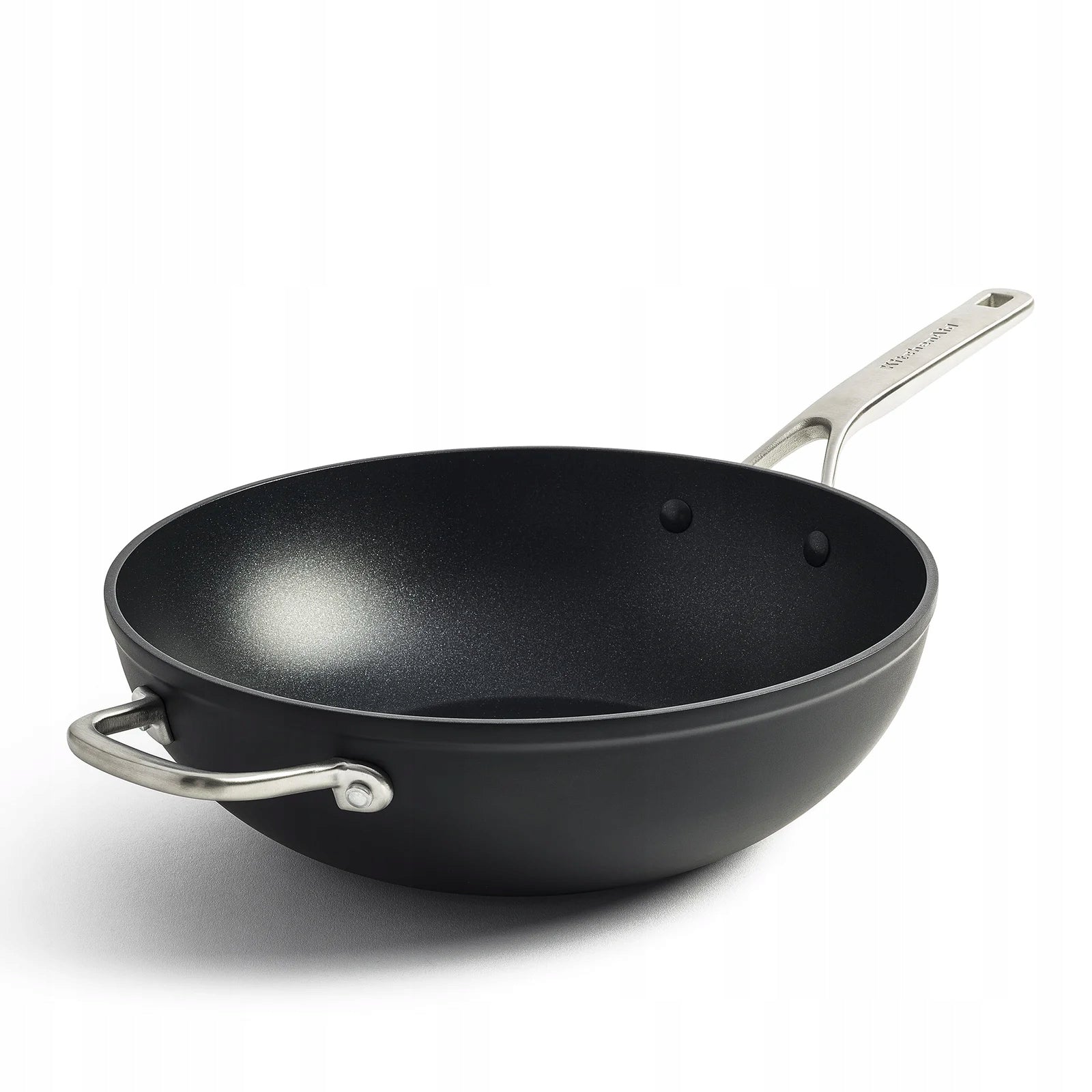 KitchenAid Forged Hardened Wok Large Deep Pan 30cm Nonstick