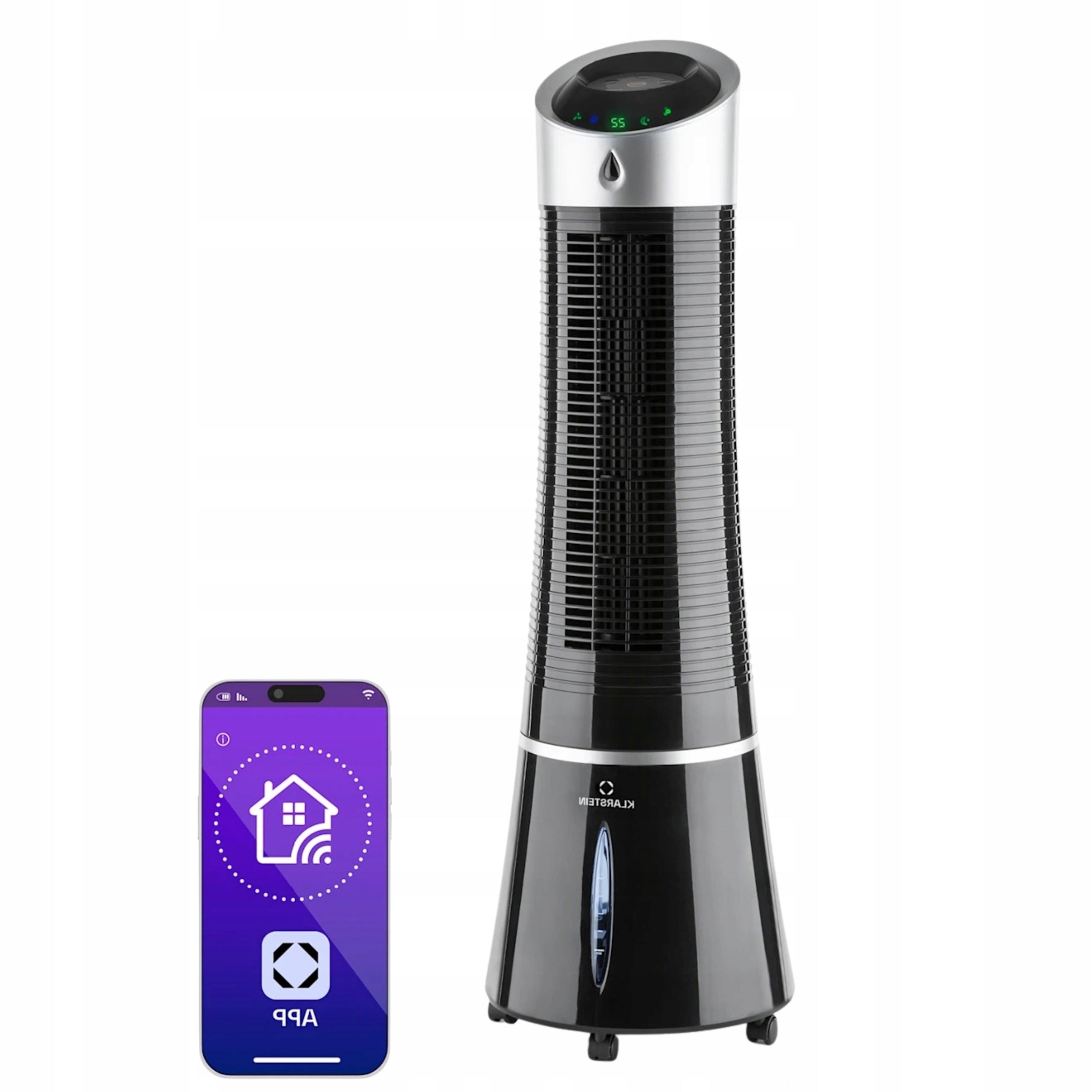 Klarstein Skyscraper Ice Black 4in1 Fan Purifier