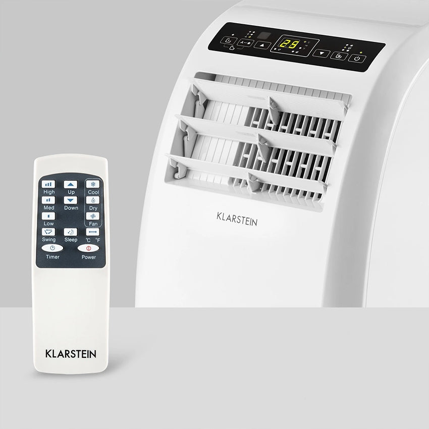 Klarstein air conditioner portable dehumidifier 3in1 10 000 BTU 3,0kW remote control white Brand Klarstein
