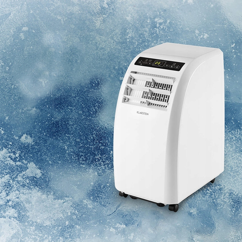 Klarstein air conditioner portable dehumidifier 3in1 10 000 BTU 3,0kW remote control white Model Metrobreeze Rom