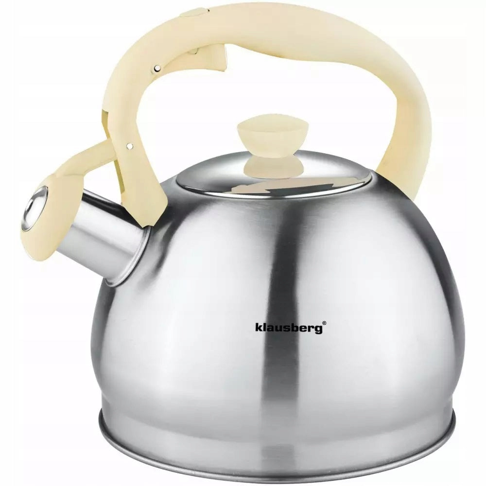 Klausberg traditional steel kettle 1.8 l Manufacturer code KB-7043-CR