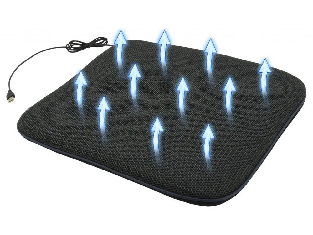 Kltools COMPASS Křeslo s ventilací USB 5V 44x42cm