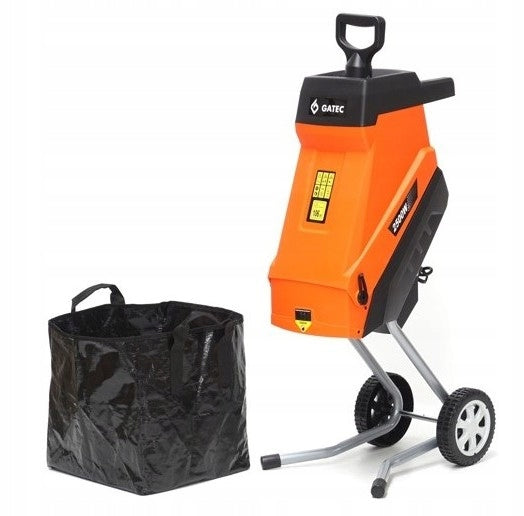 Knife shredder for branches, Chipper GATEC GT 145 RE / 2500W + Basket