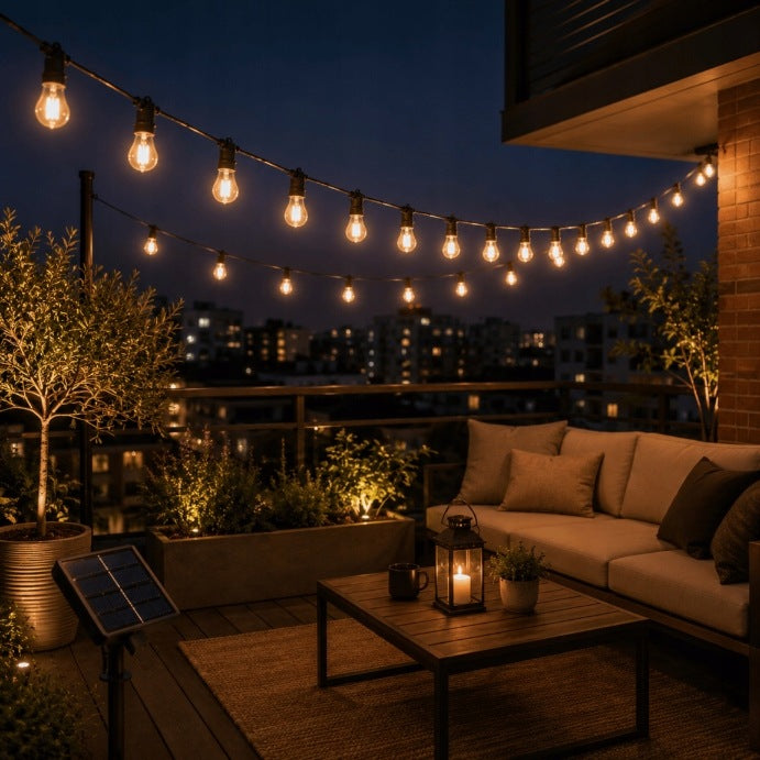 Kobi LED Solar Garland 20 m STARLIGHT NEO 20xE27 LED2B 2700K IP54 Brand Kobi Light