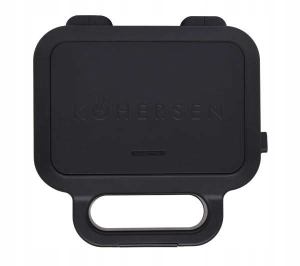 Kohersen Black Matt NX CERAMIC 3in1 Compact Panini Waffles Brand Kohersen