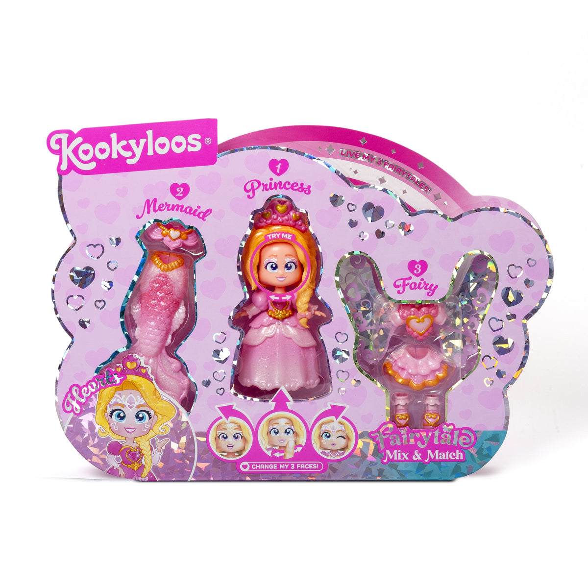 Kookyloos Fairytale Mix and Match Hearts Brand KookyLoos