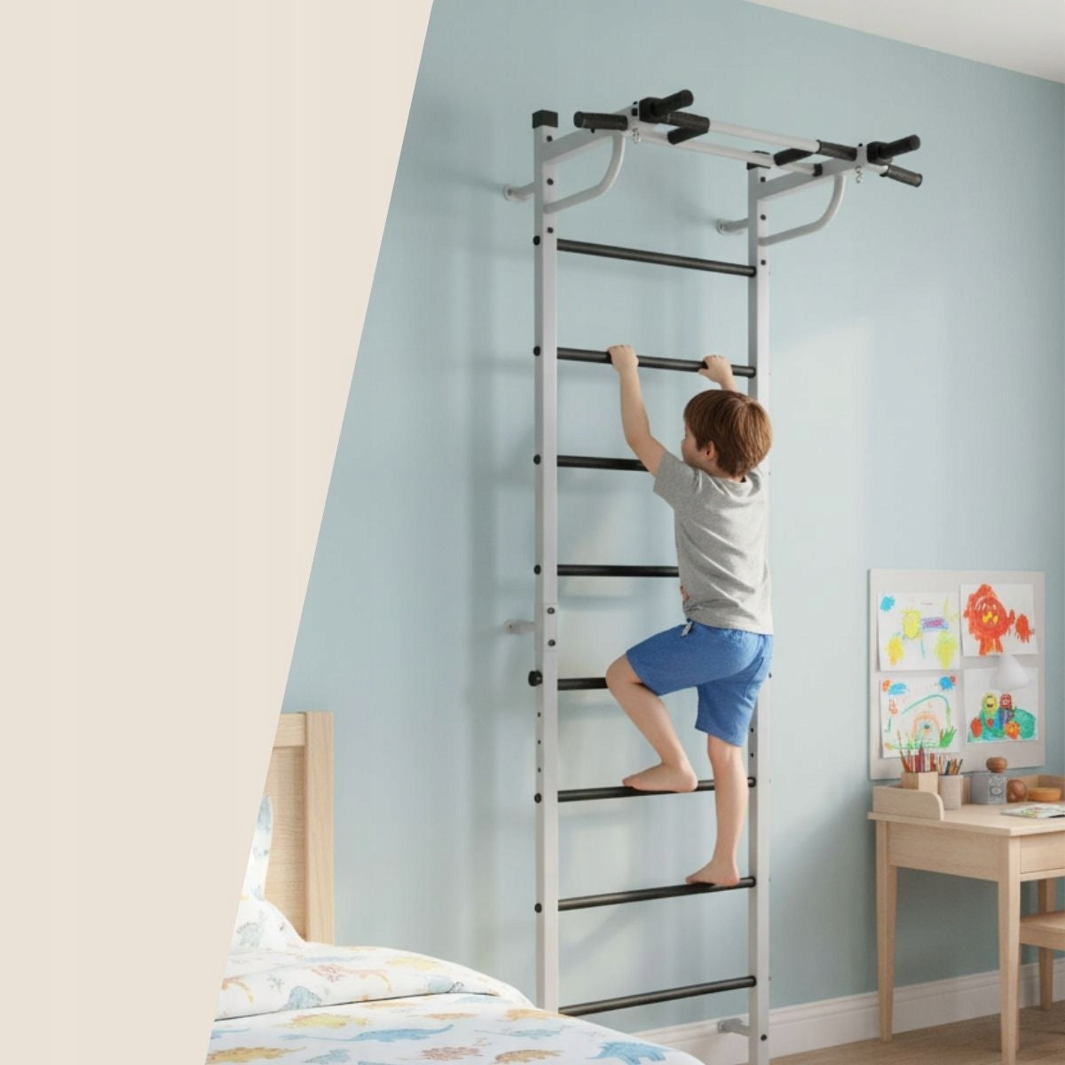Kraft Light Gymnastics Ladder - Silver Model Kraft Light