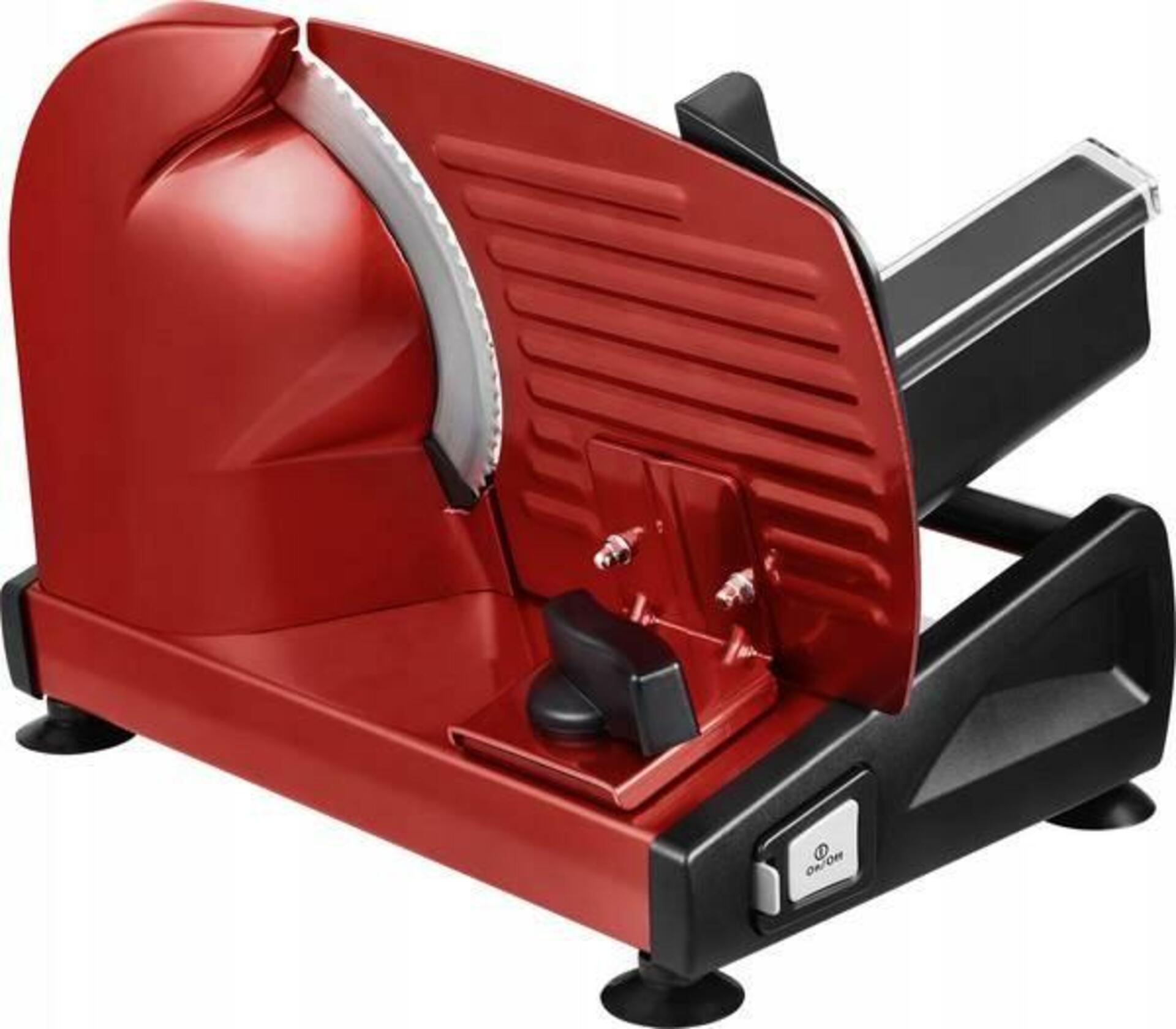 Kráječ KALORIK AS 1003 RD kovový 150 W, červená metalíza, 0-15 mm Manufacturer code TKG AS 1003 SR2M