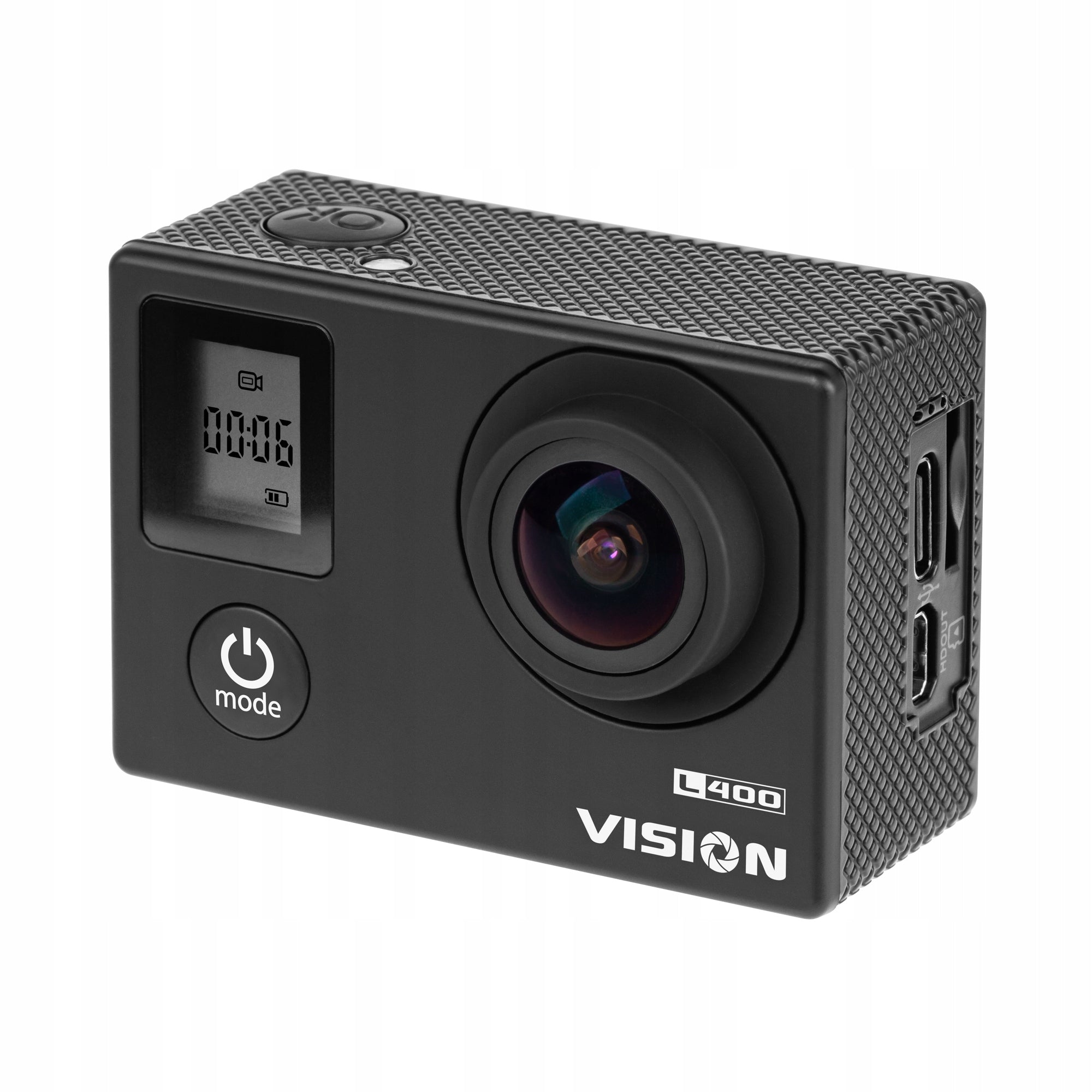 Kruger&Matz Vision L400 Sports camera with 4K waterproof housing