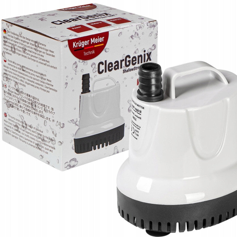 Krüger Meier ClearGenix 2500 - low immersion pump 2500l/h