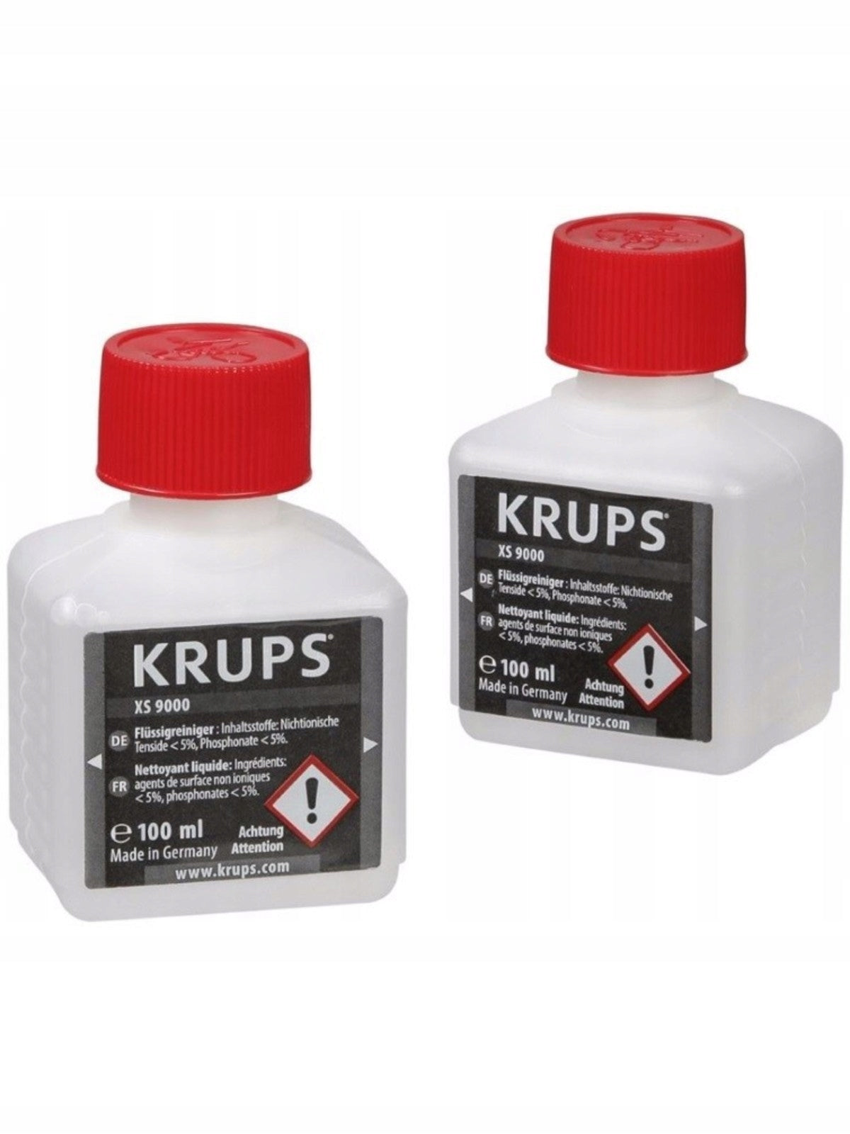 Krups XS9000 Milk System Cleaner Packaging status original